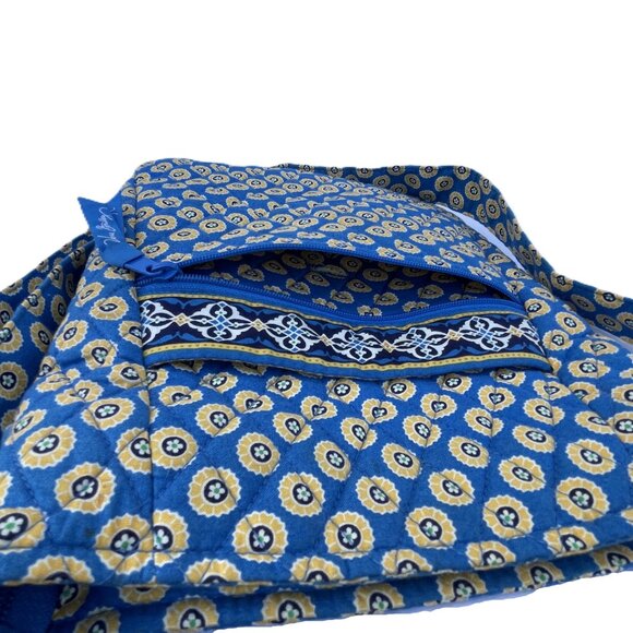 EUC Vera Bradley (Retired) Riveria Blue Hipster Crossbody Bag - Picture 3 of 5